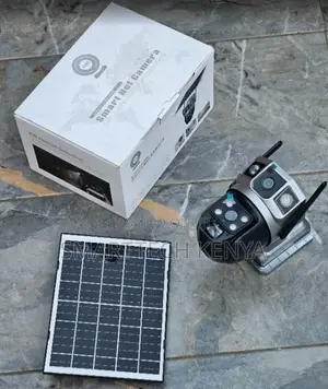 V380 CCTV 4G 4MP Dual Lens Solar Camera Sim Card Wireless