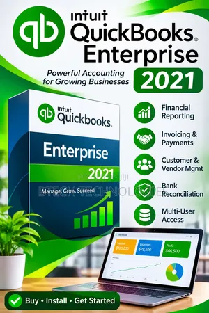 QuickBooks Enterprise 2022 Accounting Software