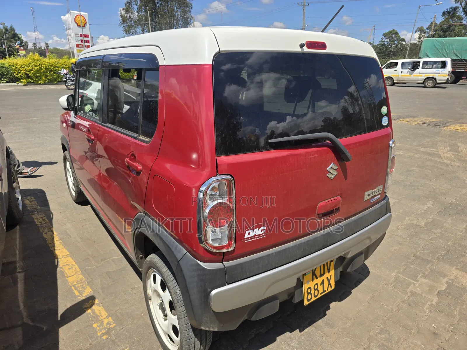 Suzuki Hustler 2018 Maroon