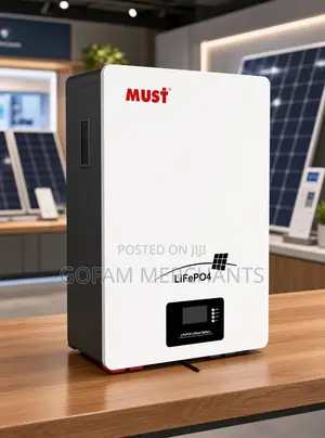 10.24kwh 48v Must Lithium Ion Battery