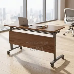 Office Desk : Compact Folding Training Desk 1400MM
