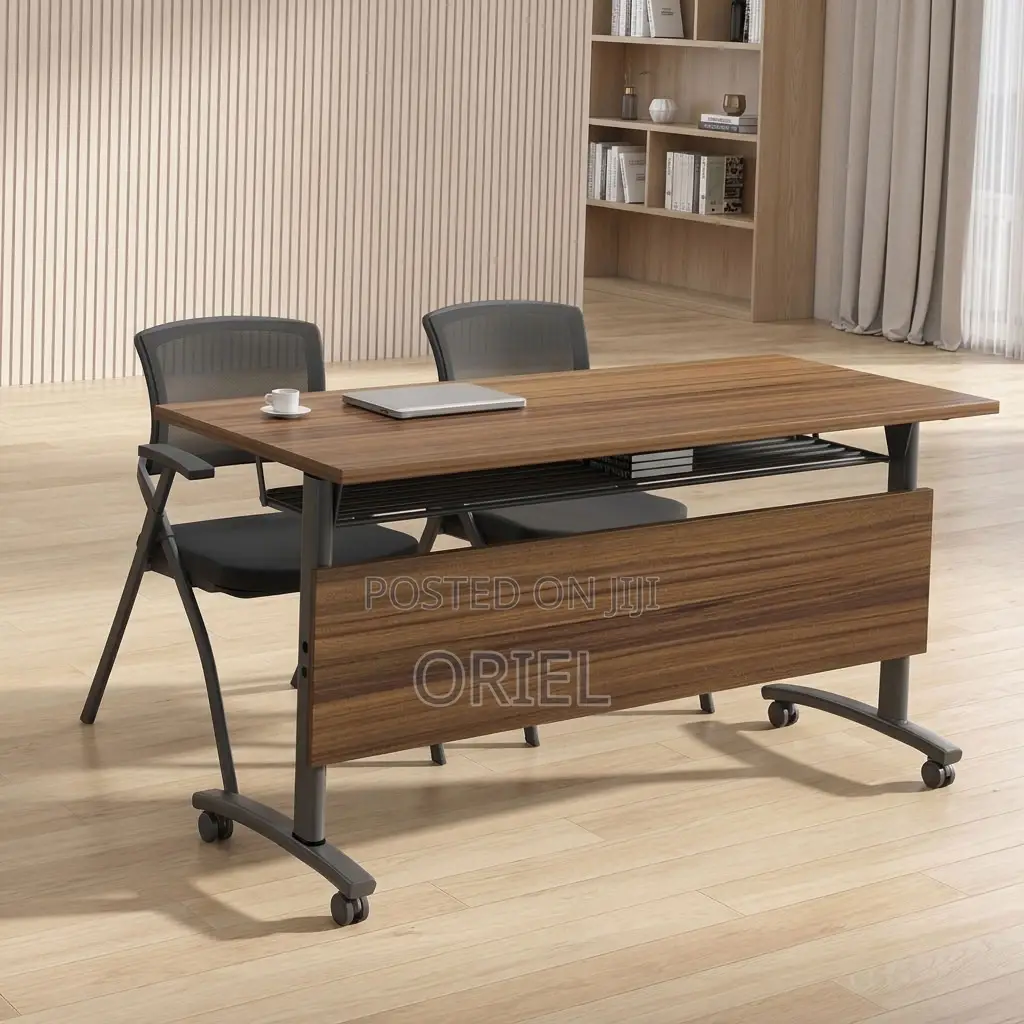 Office Desk : Compact Folding Training Desk 1400MM