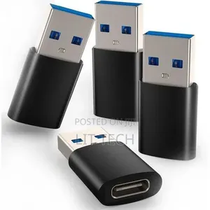 Mini USB 3.0 Male to USB-C Female OTG Adapter – High-Speed Converter