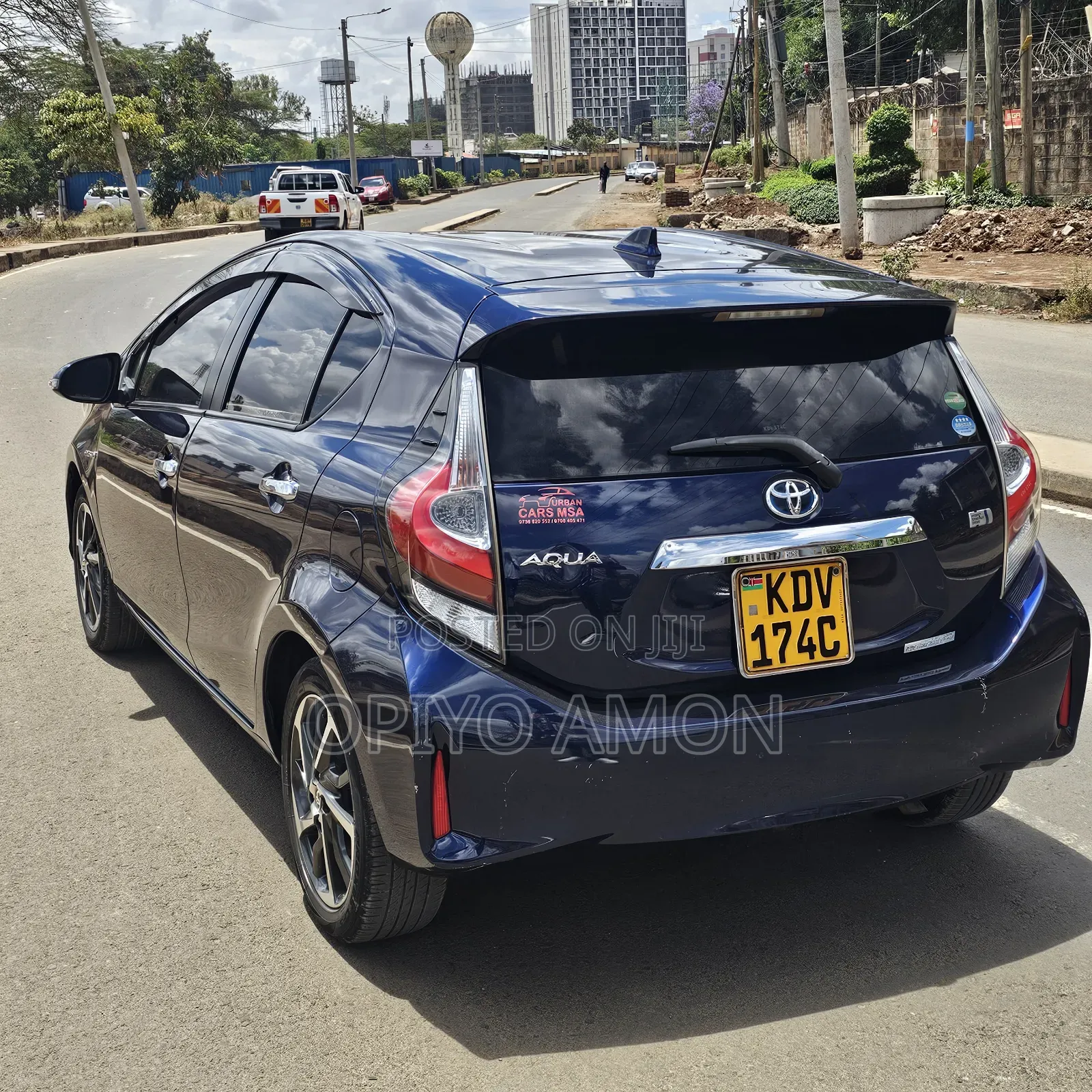 Toyota Aqua 2018 Blue