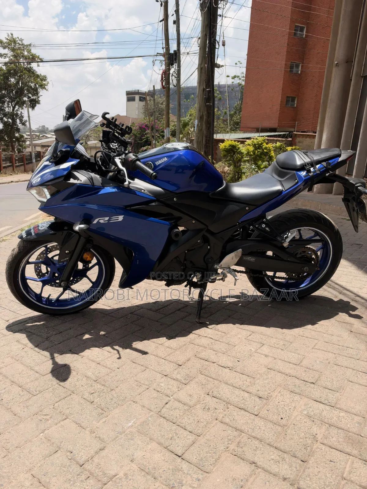 Yamaha R3 2018 Blue
