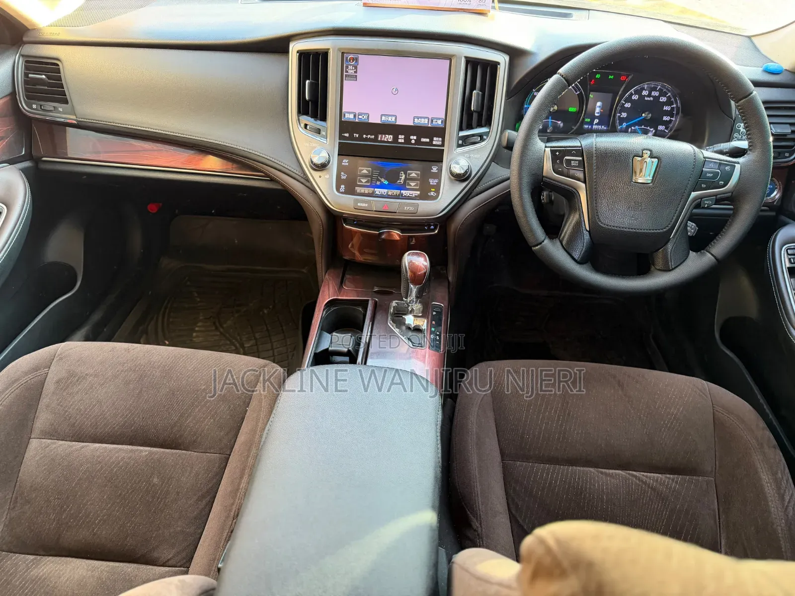 Toyota Crown 2015 Black