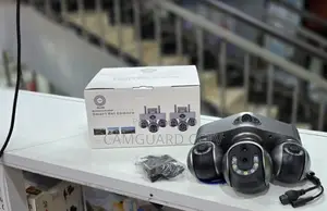 Smart Net Camera 4G Three Lens PTZ AC Security CCTV