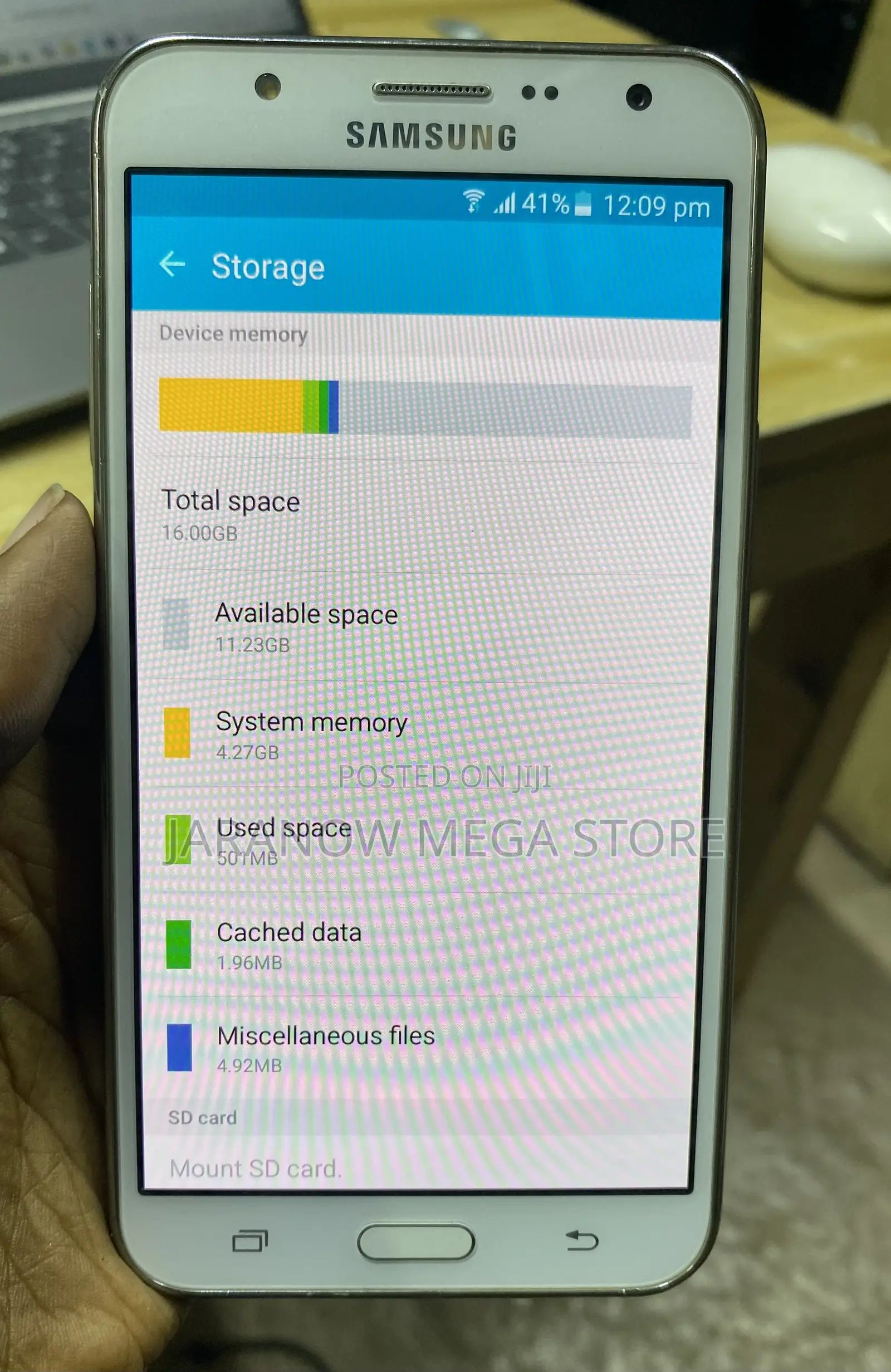 Samsung Galaxy J7 16 GB White