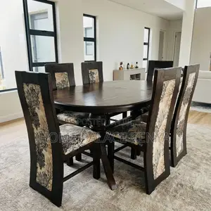 Dining Set; High Quality 6 Seater Wooden Dining Set for Everyday Use