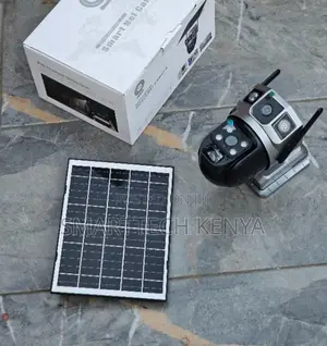 PTZ Auto Tracking 4G Simcard Dual Lens 3 Screen Solar Camera