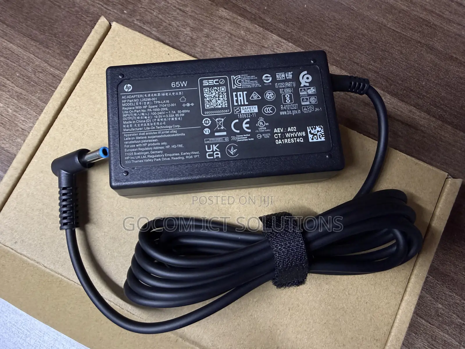 HP Bluepin 65W Adapter