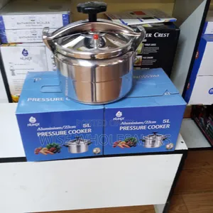 Aluminum Pressure Cooker - 5 Litres