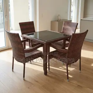 Outdoor Furniture; Rattan Outdoor Four Person Set