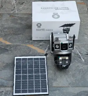 4MP Solar Camera 4G Dual Lens PTZ With SIM Slot