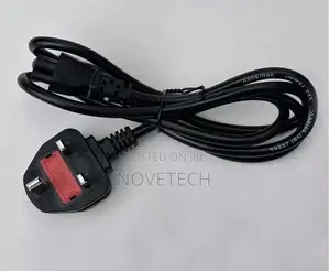 1.5m Laptop Power Cable 3 Pin Flower With Fuse for Laptop