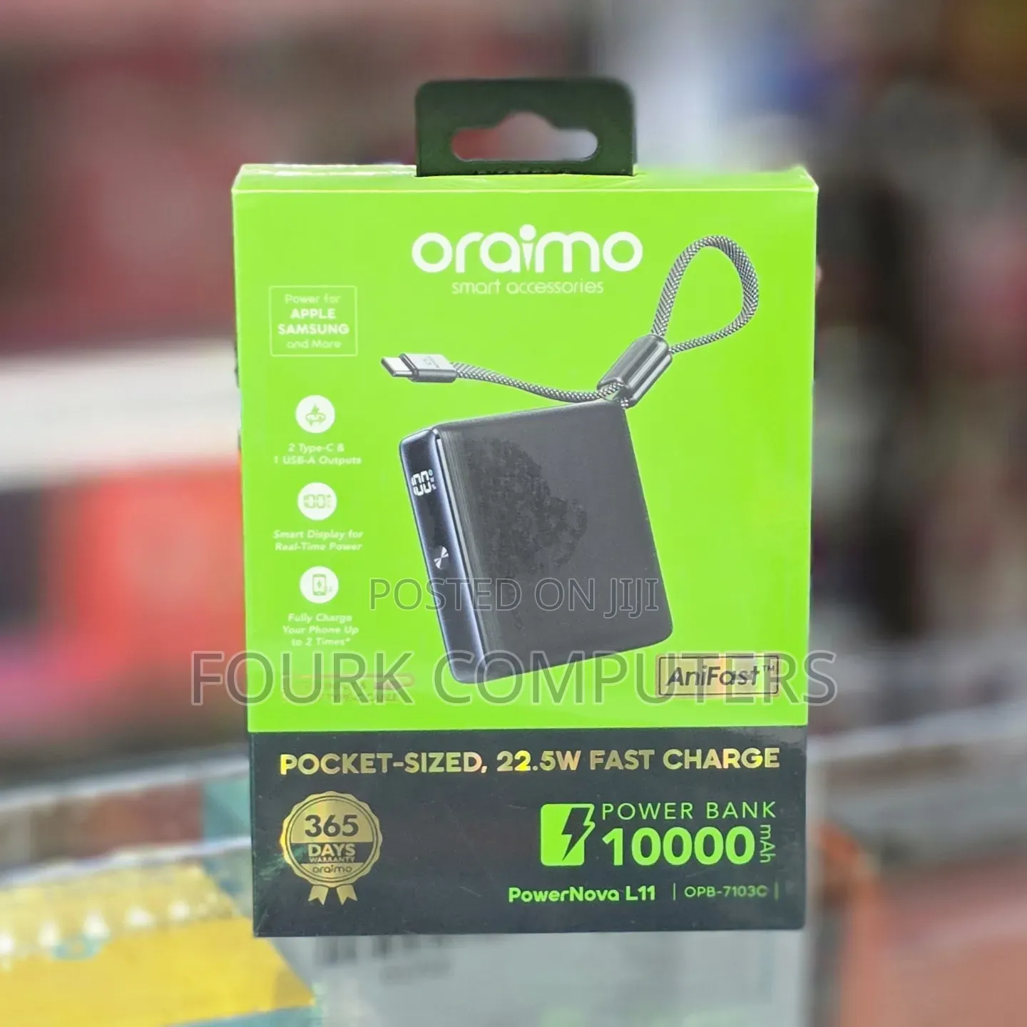 Oraimo Pocket-Sized Powerbank