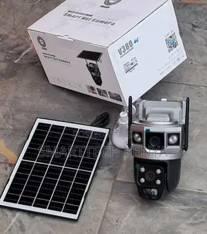 VTS02 Dual-Lens Solar Security Camera (4G 360°