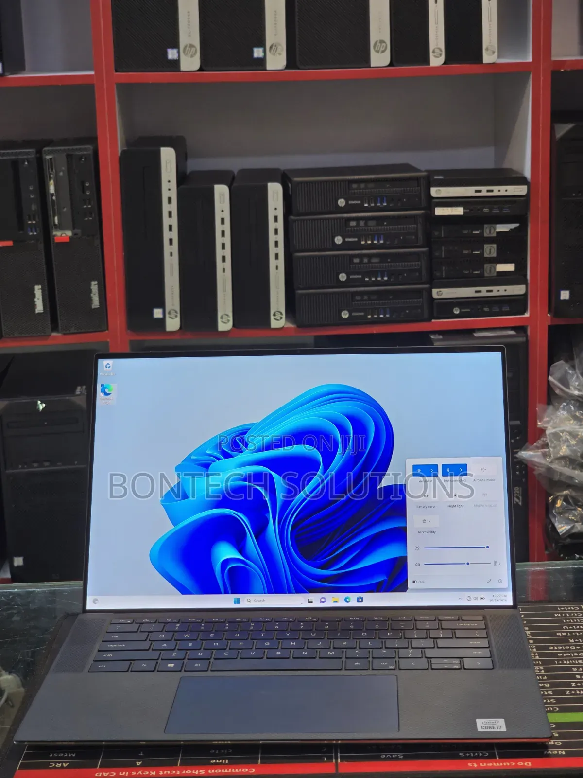 Laptop Dell XPS 15 9500 16GB Intel Core i7 SSD 256GB