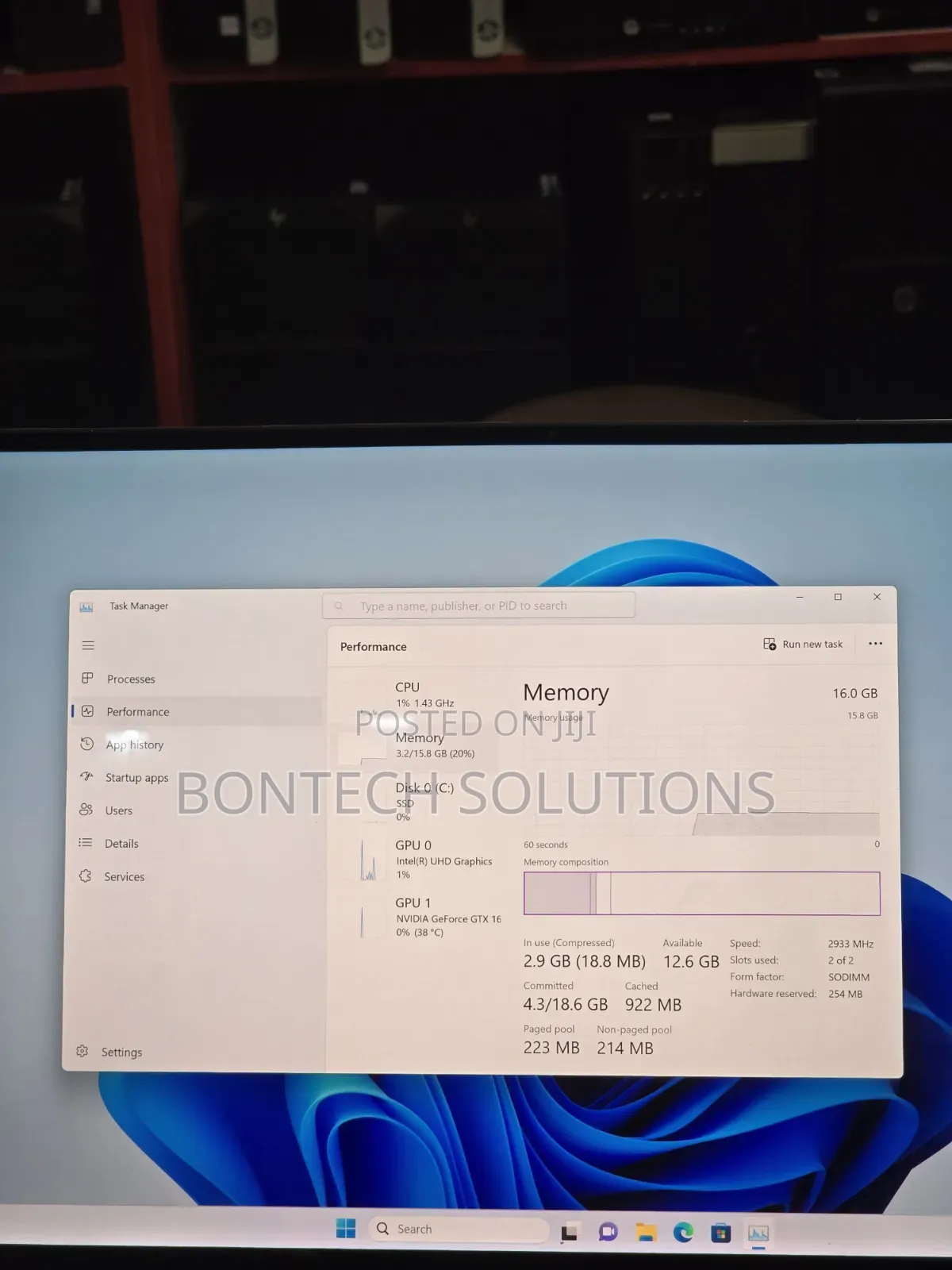 Laptop Dell XPS 15 9500 16GB Intel Core i7 SSD 256GB