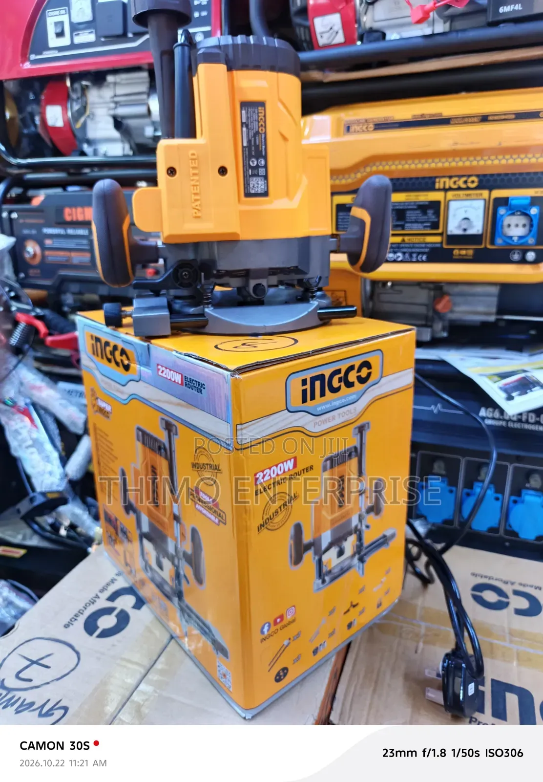 Ingco Wood Router Machine 2200w