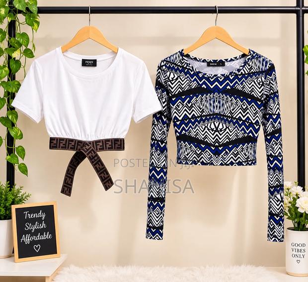 Thrift Croptops - main view