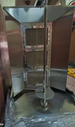 3 Burner Gas Commercial Shawarma Machine