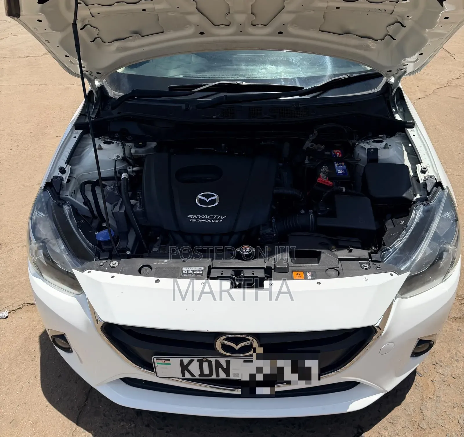 Mazda Demio 2016 White