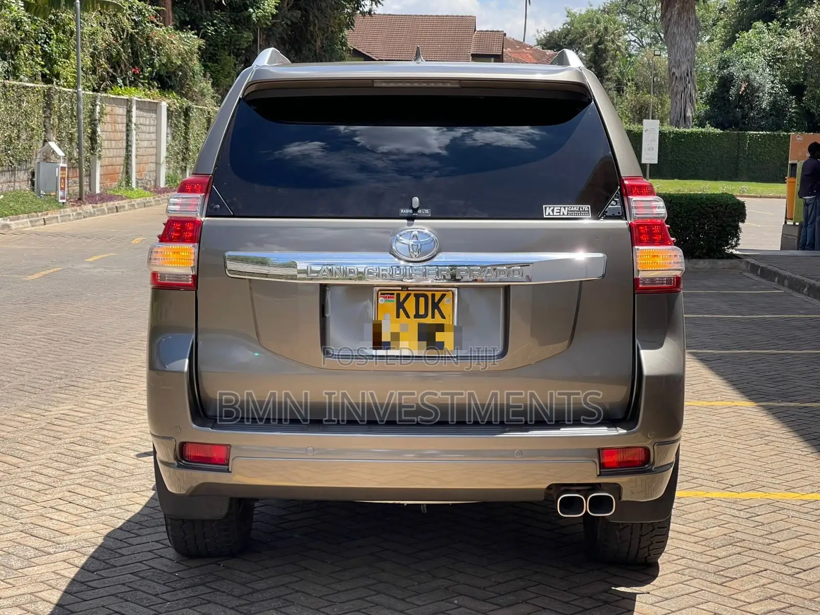 Toyota Land Cruiser Prado 2016 Gray