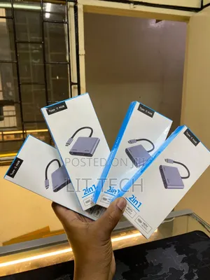 2-in-1 Type-C Hub | Dual 4K Ultra HD Adapter