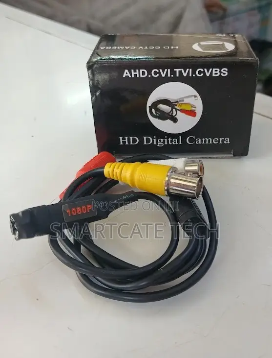 High-Resolution Mini Pinhole Camera for Video Monitoring