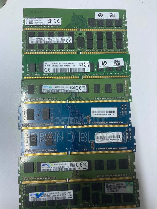 16GB Ddr4 Desktop Ram Available and New
