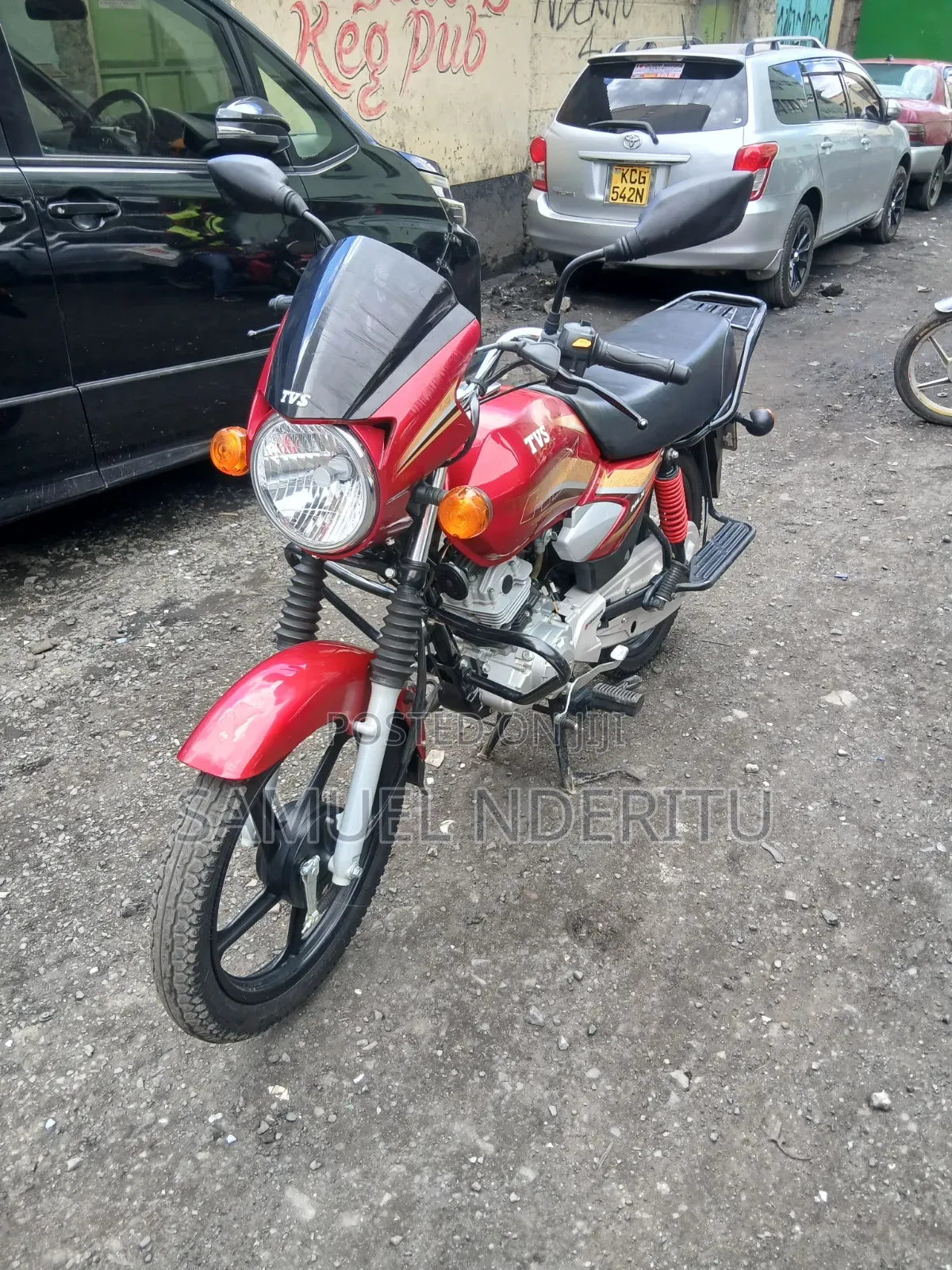 TVS HLX Plus ES 2024 Red