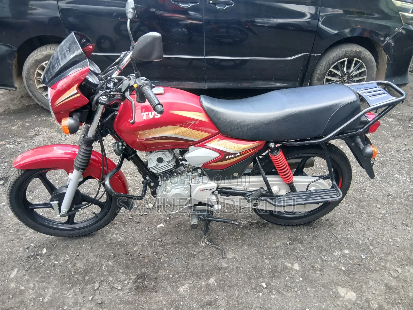 TVS HLX Plus ES 2024 Red