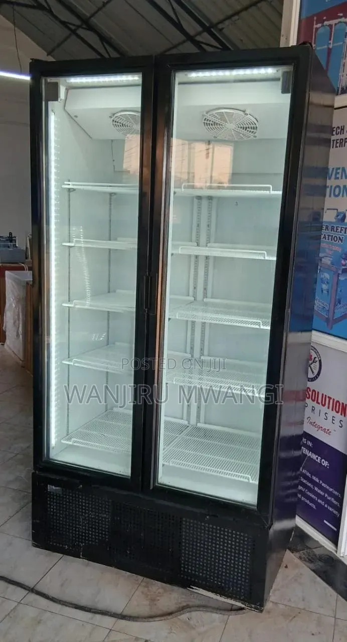 Black Display Fridge ( Side by Side)