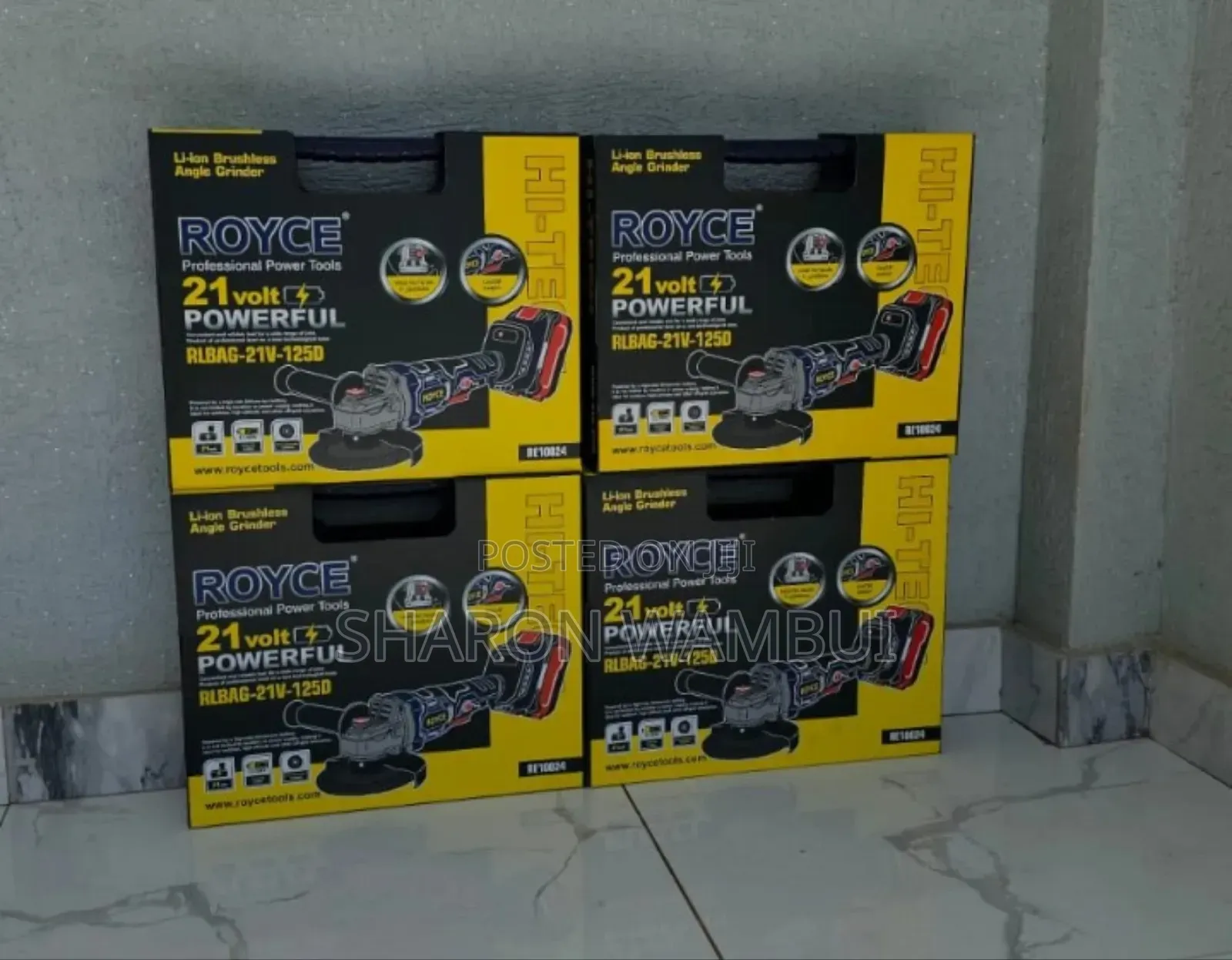 New Royce Cordless Brushless Grinder/Royce Cordless Grinder