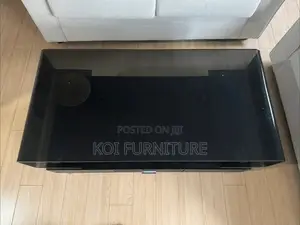 Coffee Table : Modern Black Wooden Coffee Table