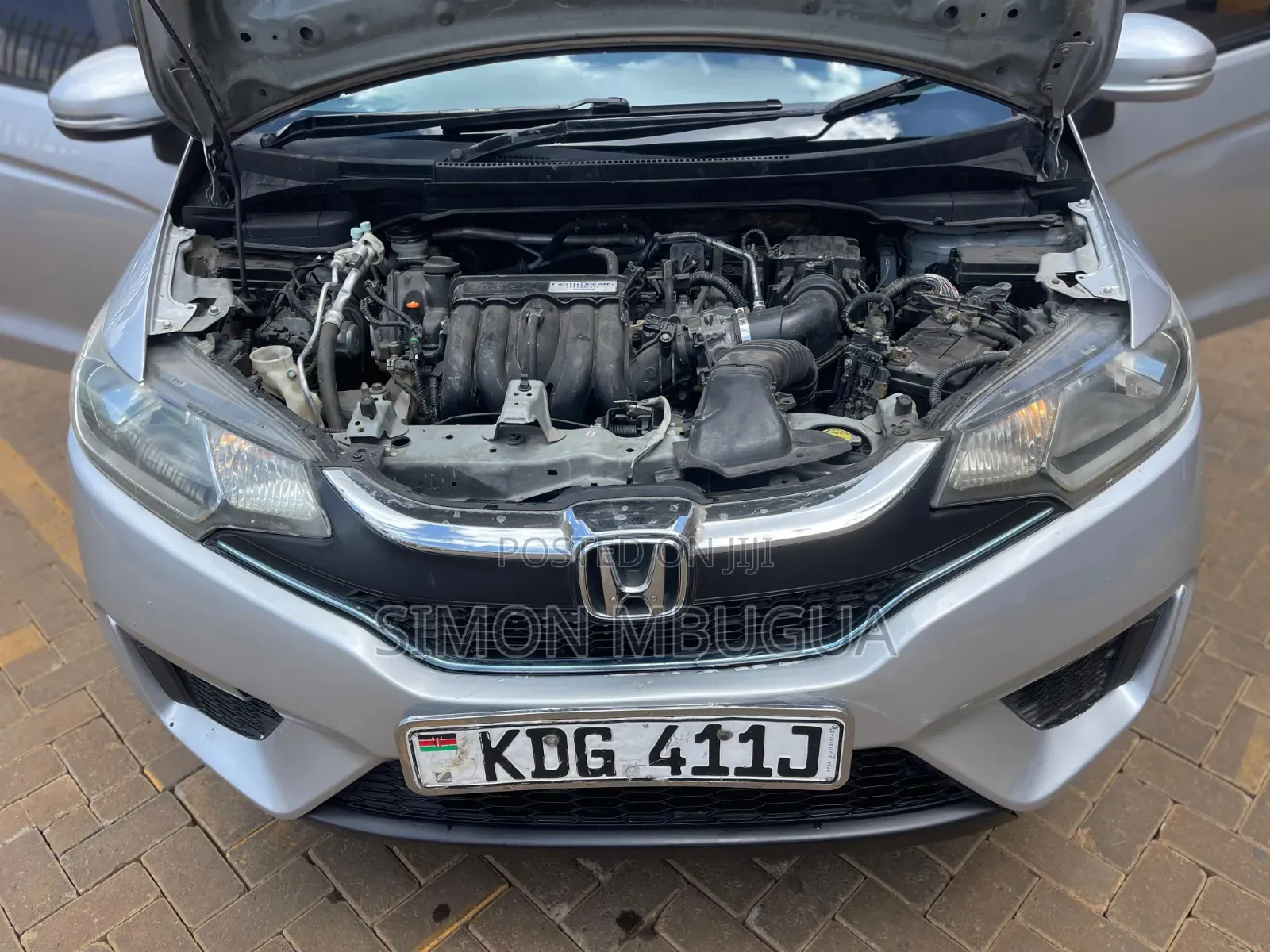 Honda Fit 2014 Silver