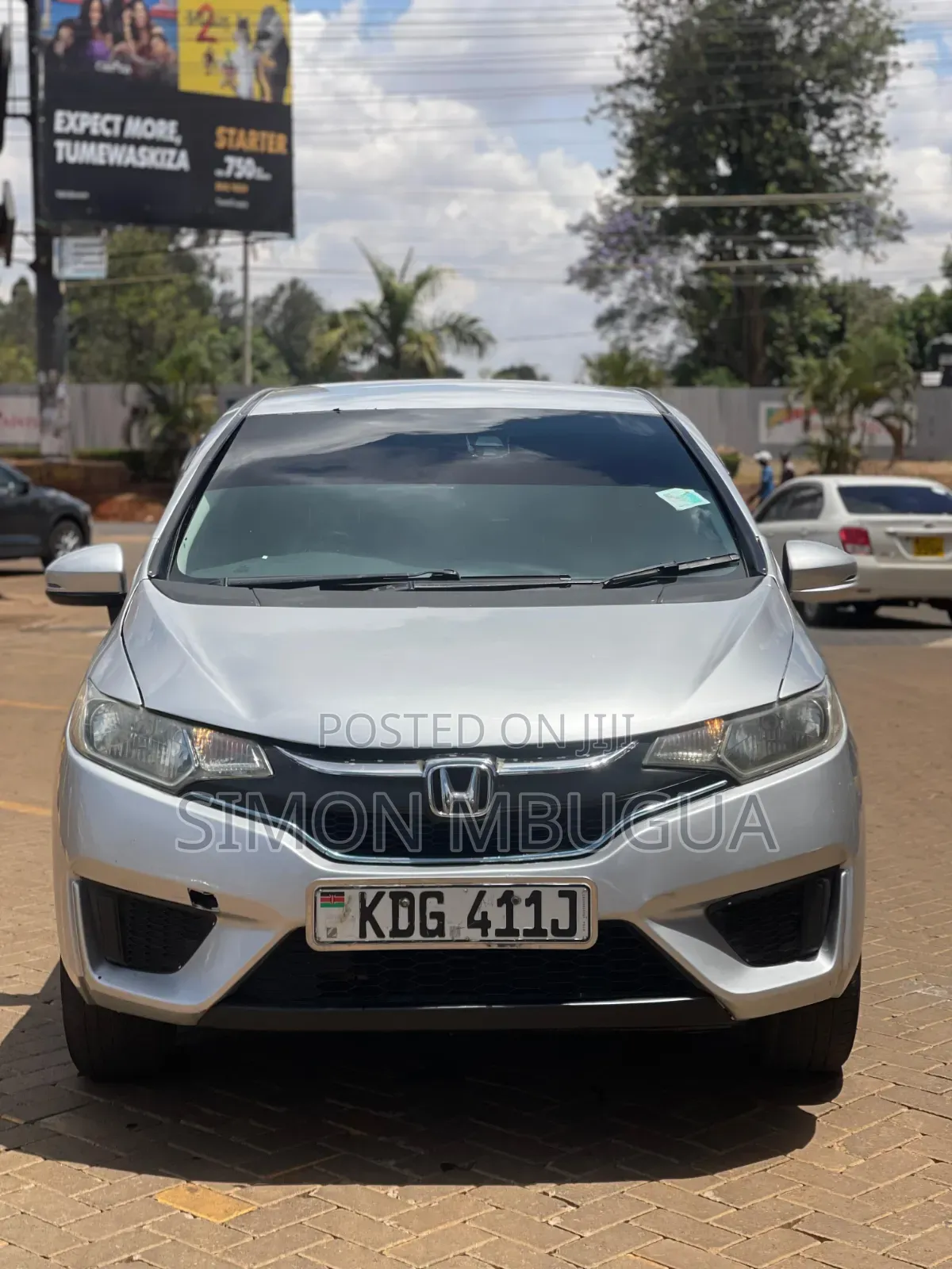 Honda Fit 2014 Silver