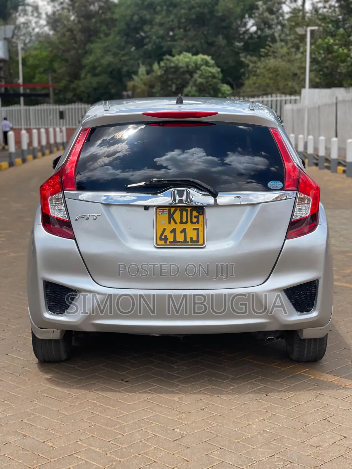 Honda Fit 2014 Silver