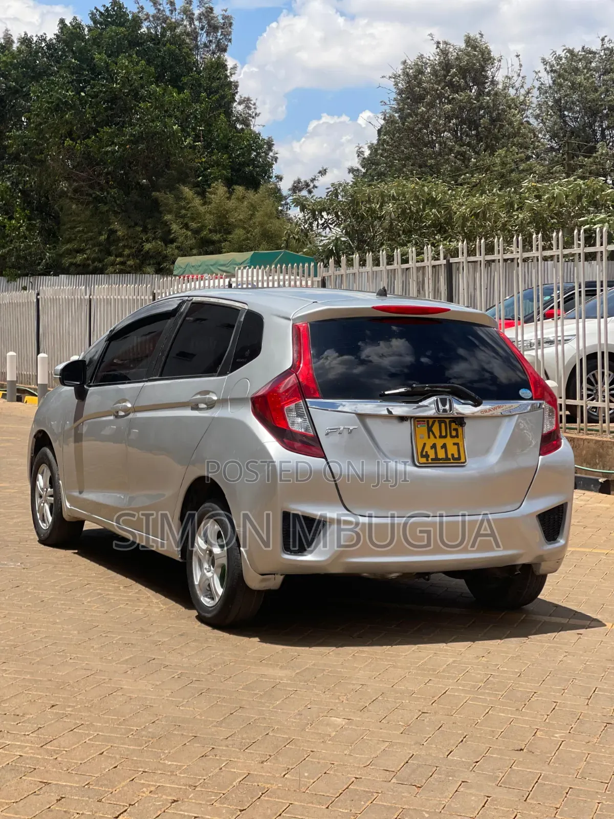 Honda Fit 2014 Silver