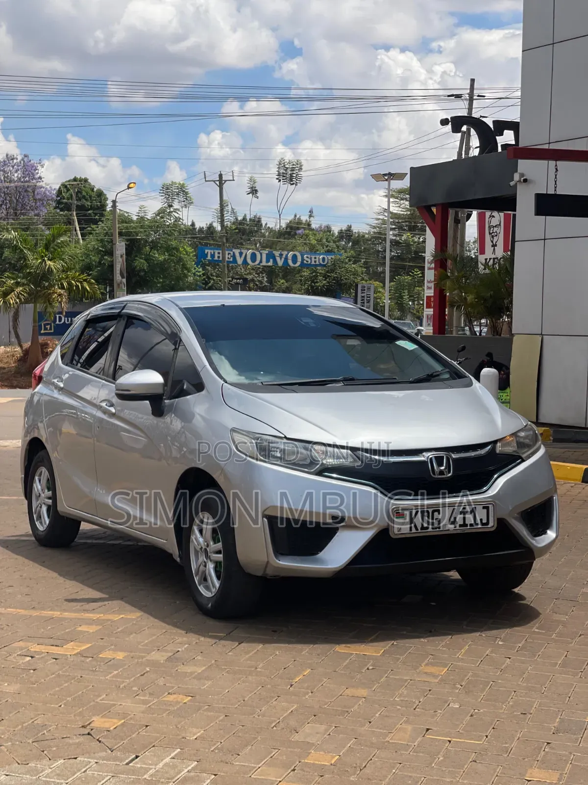 Honda Fit 2014 Silver