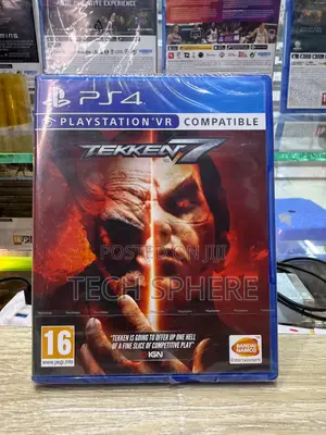 Very New PS4 TEKKEN 7 Disk Game Available