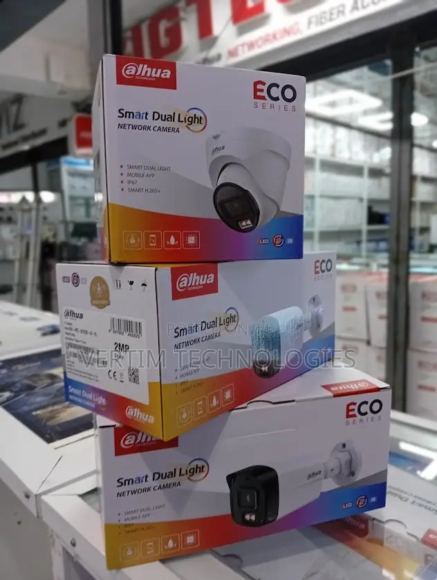Dahua 2mp Colorvu Ip Camera Full-Time Color Surveillance Camera