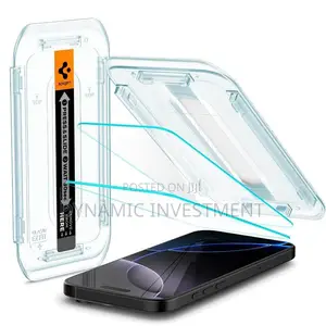 iPhone 18 Pro SPIGEN EZ Fit Pro 2PCS Screen Protector/Guard WITH TRAY