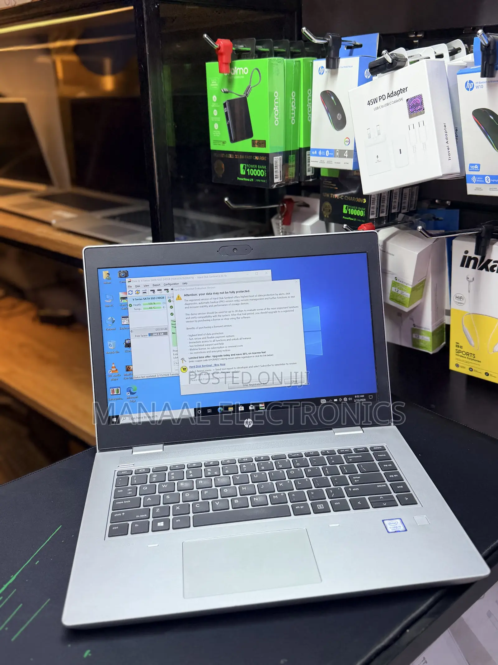 New Laptop HP ProBook 640 G5 8GB Intel Core i5 SSD 256GB