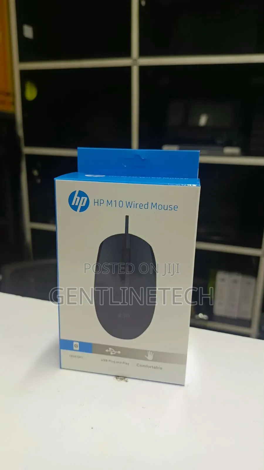 HP M10 USB Mouse With Plug and Play