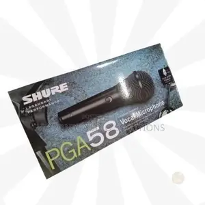 Shure PGA58 Dynamic Vocal Microphone With XLR-QTR Cable – Cardioid