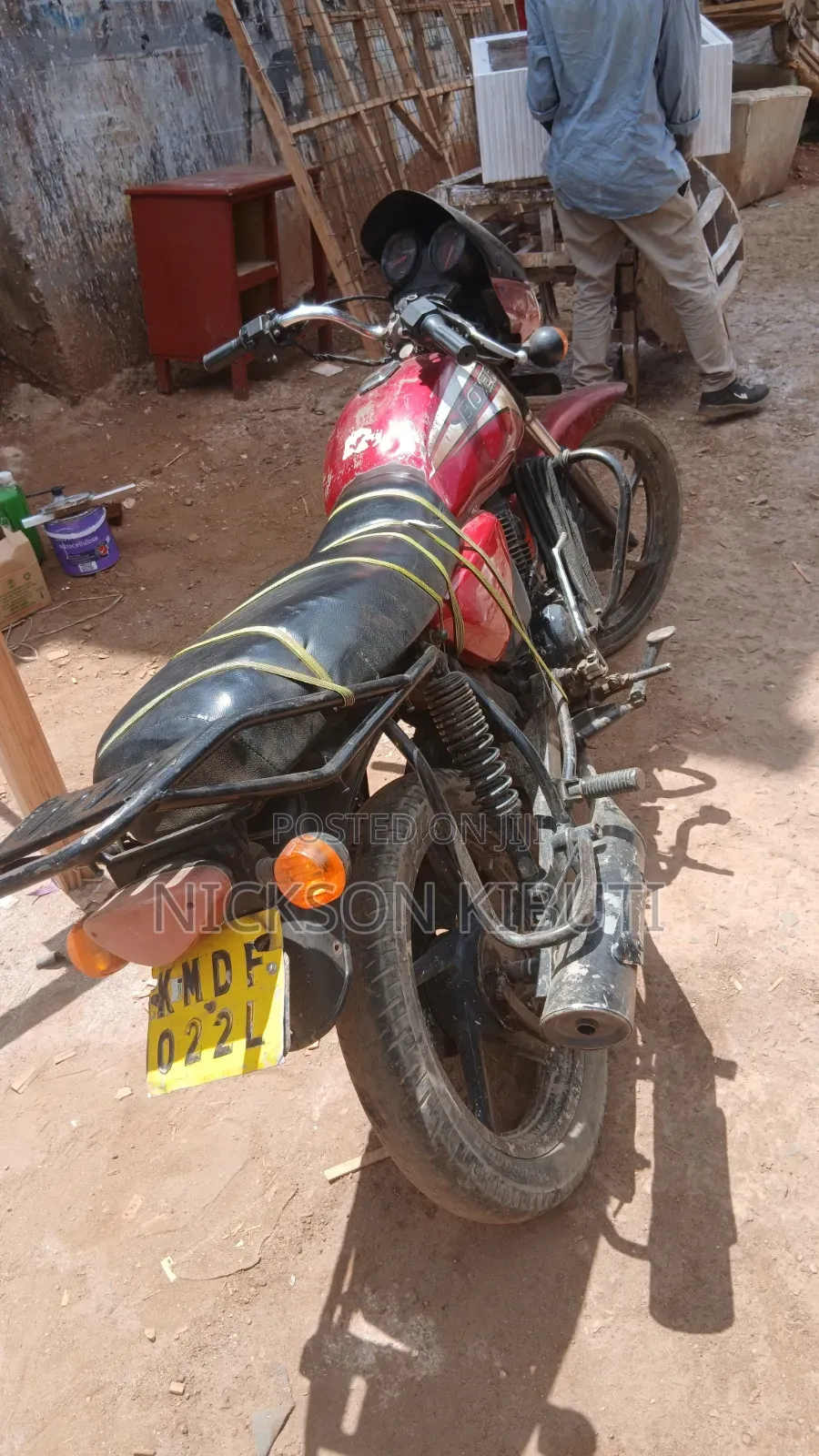 Bajaj Boxer 150 UG 2012 Red