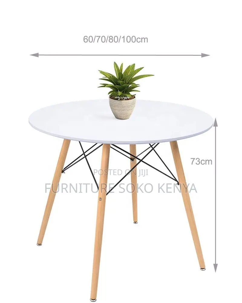 Dining Table : Eames Round Dining Table