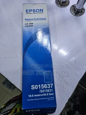 Epson LX 350 Black Fabric Ribbon Cartridge